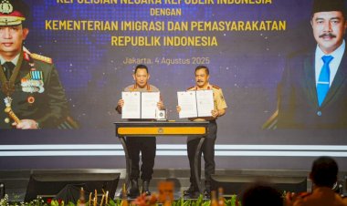 Teken-Nota-Kesepahaman-dengan-Kementerian-Imipas,-Kapolri-Harap-Sinergisitas-Makin-Optimal