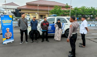 Satlantas-Polresta-Sidoarjo-Hadirkan-“Polantas-Menyapa”-untuk-Edukasi-Keselamatan-Berkendara