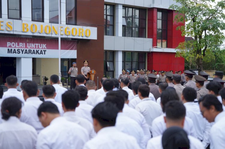 Operasi Lilin Semeru 2025 Nataru di Bojonegoro Berlangsung Aman